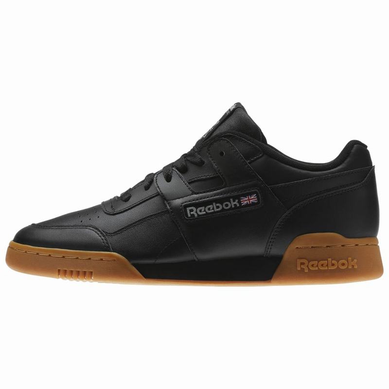 Reebok Workout Plus Tenisky Panske - Čierne/Hnede KY4888HX